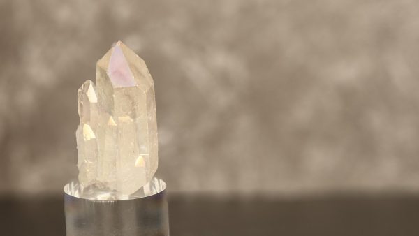 Aura Coated - Clear Quartz Cluster