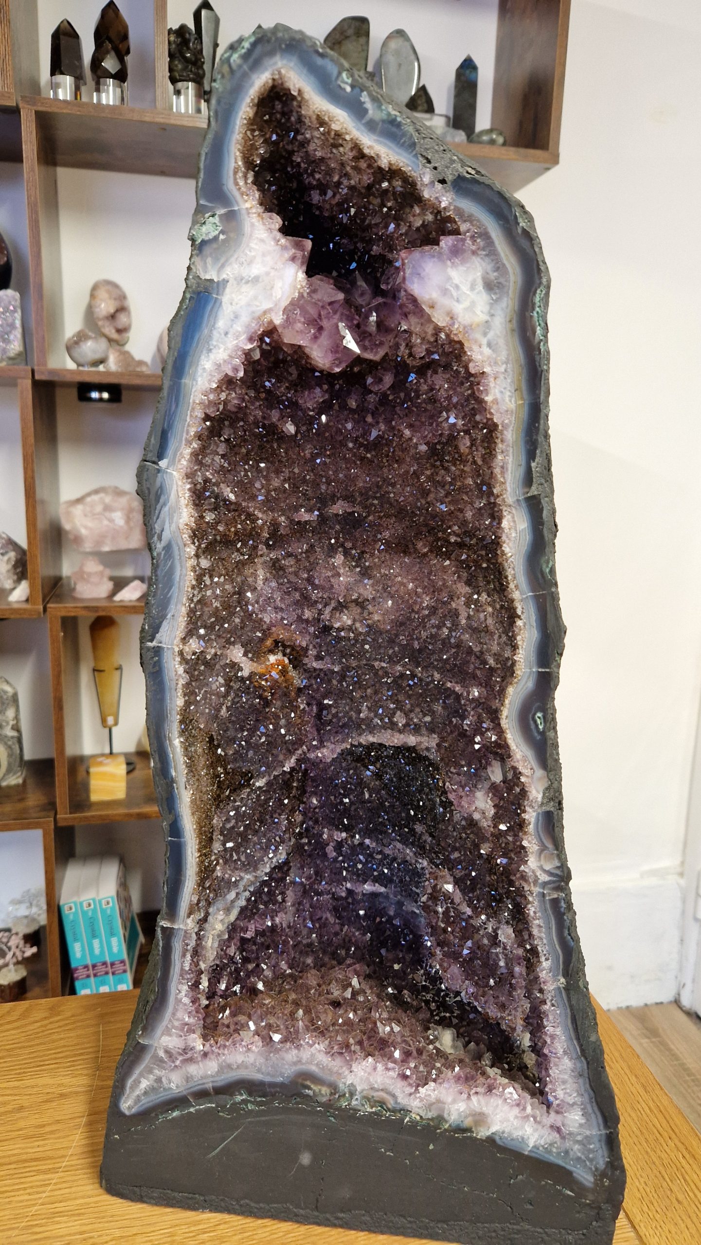 Rare Amethyst Cathedral Pair - Image 4