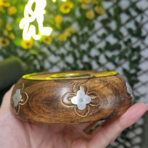 mango wood incense holder
